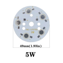 5PCS LED Aluminum Base for 1W 3W 5W 7W 9W 12W 15W 18W 20W 24W 45W Aluminum Plate LED PCB Board Substrate LED Board KIT Heatsink