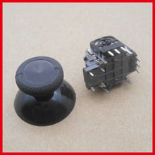 2pcs  3D Joystick Sensor with 2pcs Analog Joystick cap Mushroom caps Repair Part For xboxone Controller 2024 - buy cheap