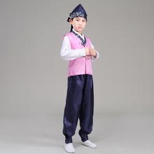 Hanbok-fantasia europeia para crianças, vestido tradicional coreano para cosplay 2024 - compre barato