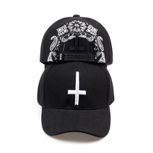 new arrival baseball cap with big bone cross embroidery snapback hat adjustable cotton unisex dad hats outdoor sports caps 2024 - buy cheap