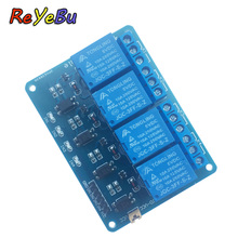 5V 4 Channel Relay Module with Optocoupler For Arduino PIC ARM AVR DSP 4-Channel Relay Control Board 2024 - buy cheap