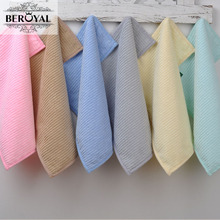 Beroyal Brand - Microfiber Towel Plain Dyed Lady Cleansing Towel Face Cloth Quick Dry Washcloth 35*35cm Absorbent Toallas 2024 - buy cheap
