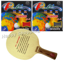 Pro Table Tennis PingPong Combo Racket Palio KC2 for children Blade with 2x CJ8000 2 Side Loop Type Rubbers Long Shakehand FL 2024 - buy cheap