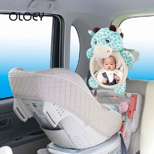 Oley, espelho do assento de carro, espelho retrovisor do bebê, ajustável, segurança, acessório de carro para montagem de apoio de cabeça do bebê 2024 - compre barato