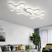 LICAN-luces LED de techo modernas para sala de estar, luminaria moderna de techo, plafón de nube 2024 - compra barato