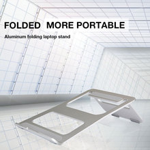 Aluminum Vertica Portable Laptop Stand Foldable Office work Laptop Holder Notebook Desktop Bracket for pc MacBook Air Pro 2024 - buy cheap