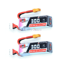 Gaoneng-batería de litio con enchufe XT30 para Drones BETAFPV Beta75X 3S Beta65X 2S, 300mah, 11,4 V, 80C/160C, HV, 2 uds. 2024 - compra barato