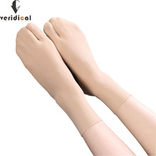 Meias de compressão finas de nylon, meias de dedo para homens e mulheres, 5 estilos sólidos, moda verão 2024 - compre barato
