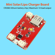 Elecrow Mini Solar Lipo Charger Board CN3065 Lithium Battery Charge Chip DIY Outdoor Application Kit Charging Board Module 2024 - buy cheap