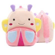 New Animal Plush Backpack Cartoon Butterfly School Bag Soft Baby Schoolbags Toys For Boys Girls Kids Birthday Gift 2024 - buy cheap