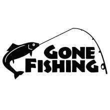 Going Fishing Cars Stickers Vinyl Car Wrap for Auto Goods Decals Accessories Automovil Products Funny Motorcycle Cute Decoration 2024 - buy cheap