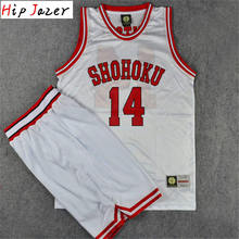 Slam Dunk Косплей Shohoku 14Hisashi Mitsui 11 # Rukawa Kaede баскетбольный костюм Джерси шорты спортивная одежда форма баскетбольной команды 2024 - купить недорого