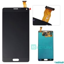 Replacement Super AMOLED For Samsung Galaxy Note 4 Burn-in shadow N910 N910C N910A N910F LCD Dispaly Touch Screen Digitizer 2024 - buy cheap