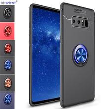 Funda con anillo para Samsung Galaxy Note 8 Note 8, cubierta ajustada con soporte SM-N950F/DS, parachoques de silicona suave, SM N950F/DS N950F 2024 - compra barato