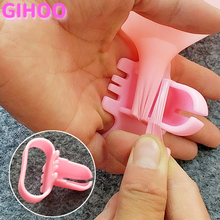 1PC High Quality Pink Air Balloon Knotter Latex Balloon Fastener Easily Knot Wedding Party Balloon Accessories Color Random 2024 - buy cheap