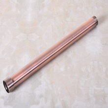 Набор удлинительных трубок 320 мм для смесителя для душа от дождя (соединение G3/4 "), антикварные аксессуары для ванной комнаты из красной меди aba702 2024 - купить недорого