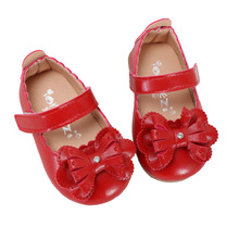 COZULMA-zapatos informales con nudo de mariposa para niñas, calzado plano de princesa, suela suave, con gancho y lazo, talla 15-30 2024 - compra barato