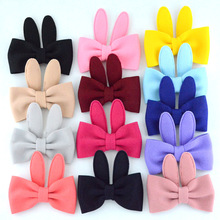 Yundfly arco artesanal de coelho orelhas, 5 peças coelho fofo para bebês meninas roupas de cabeça sapatos e chapéus acessórios de cabelo 2024 - compre barato