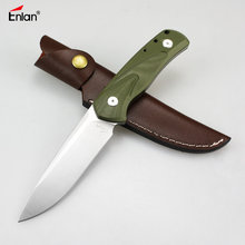 ENLAN 58Hrc Hunting Knife Tactical Outdoor Camping Knives Combat knife Defense Survival knives Dropshipping 2024 - buy cheap