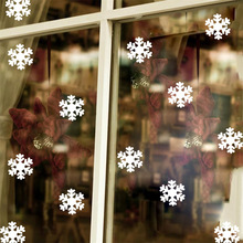 Наклейки на стену со снежинками, окна, стекла, рождественские наклейки, наклейки для дома, рождественские украшения, новогодние обои 2024 - купить недорого