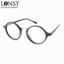 LONSY 2019 High quality Imitation wood glasses frame eyewear optical frame  oculos de grau TA251205 2024 - buy cheap