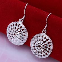 Vintage  silver color earrings super charms women lady gift lovely hot selling fashion jewelry best gift 2024 - buy cheap