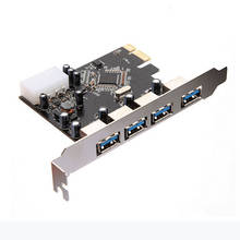 USB 3.0 PCI Express Card adapter connector PCI-E Card 4 Ports PC Computer 2024 - buy cheap