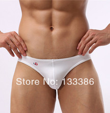 male u bag bikini panties silky sexy low-waist briefs male sexy panties men underwear gay 2024 - buy cheap