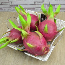 050 Photographic props in decorated cabinet of PU false fruit model cabinet for simulated dragon fruit fake pitaya 2024 - buy cheap