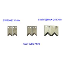 Lâmina de faca de aço para desencapamento, 2 lâminas para swt508c swt508e 2024 - compre barato