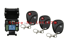DC 12 v mini wireless remote control switch  1channal  Intelligent home appliance system  1X receiver+3X transmitter