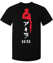 2019 Fashion Round Neck Clothes Akira Kaneda Red And Black Art Anime Manga Men'S T Shirt Top Custom Design T-Shirts 2024 - buy cheap