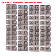 1/6 Scale Scene Accessories US Dollar Model 20 Bundles/Set Fit 12 Inch Action Figure Doll Toys Use Double-sided Printing 2024 - buy cheap