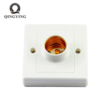 10pcs E27 Lamp Holder Square Fitting Socket with Plug Switch E27 Base Hanging Lamp Socket for Home Lighting Exhibition 2024 - buy cheap