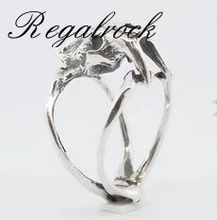 Regalrock-anillo 3D de silicona, Cranium Sabre, Wulf La Brea Tar Pits Smilodon 2024 - compra barato