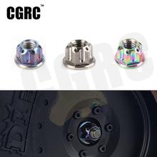 4pcs High Quality Titanium Alloy M4 wheel nut for 1/10 RC Crawler Car On Road Touring Car Drift Spare Parts 2024 - buy cheap