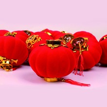5Pcs/Pack Small Red Traditional Chinese Lanterns, Mini Layout Lantern for Festival/ Wedding/ Party Hotel Festival Decorations 2024 - buy cheap