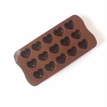 Non-stick Silicone Chocolate Mold Love Heart Shape Ice Molds Cake Mould Bakeware Baking Tools 2024 - buy cheap