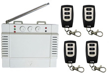Controle remoto sem fio para portão de garagem, entrada de garagem, tela de projeção, persianas, ac220v 250v, 380v, 2ch, 2 canais, 40a