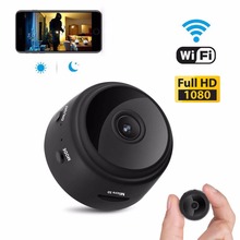 Mini câmera 1080p com visão noturna e wifi, microcâmera, com aplicativo para smartphone, ip, segurança doméstica, câmera de vídeo para bicicleta, suporte dv e cartão tf oculto 2024 - compre barato