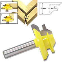 45 Degree Shank Bearing Flush Trim Router Bit Milling Woodwork Cutter Hand Tool New Arrival 2024 - buy cheap