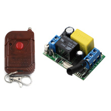 Mini Size AC 220V 1CH Wireless Remote Control Light Switch Radio Relay 10A Remote Receiver Module Transmitter 315/433MHz 2024 - buy cheap
