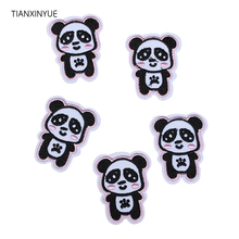 TIANXINYUE 20pcs China Panda Embroidered Stripes For Clothing Iron On DIY Patches Applique Stickers Clothes Sew Badges Patchwork 2024 - buy cheap