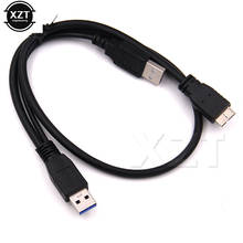 USB 3,0 HDD кабель для передачи данных штекер-микро гнездо удлинитель USB удлинитель для ПК для ноутбука 2024 - купить недорого