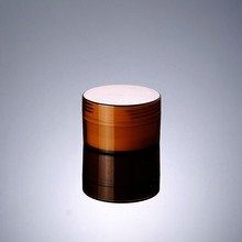 50g brown  double layer cream bottle,cosmetic container,,cream jar,Cosmetic Jar,Cosmetic Packaging 2024 - buy cheap