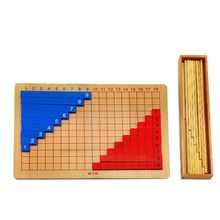 Montessori adición y resta juguetes de Panel de madera Cálculo y Matemáticas educativo niños escuela familia 2024 - compra barato