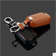 Car genuine leather car key cover For RIO K2 K5 Forte Sportage Sorento SOUL Ceed Hyundai i20 i30 i35 iX20 iX35 Solaris Verna 2024 - buy cheap