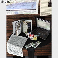 Mnotht-conjunto de papel para revista de computador, mnotht 1:6, modelo de soldado de 12 polegadas, acessório de figuras de ação, coleção de bonecos b 2024 - compre barato