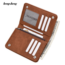 New arrival Designer Brand Men Wallet Short Nubuck Leather Wallet Slim Pocket Wallet Pusre Portable Card Holder Casual  Purse 2024 - buy cheap