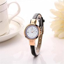 2018 Women Watches Watch Small Faux Leather Quartz Analog Wrist Watch Ladies Bracelet Watch Hot Sale relogio feminino P20 2024 - buy cheap